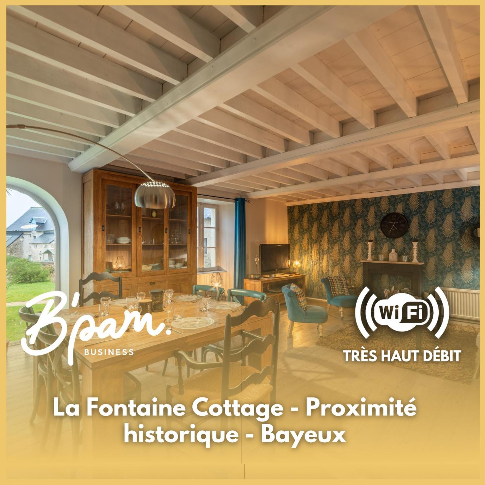 La Fontaine Cottage - Proximite Historique - Bayeux Saint-Loup-Hors المظهر الخارجي الصورة